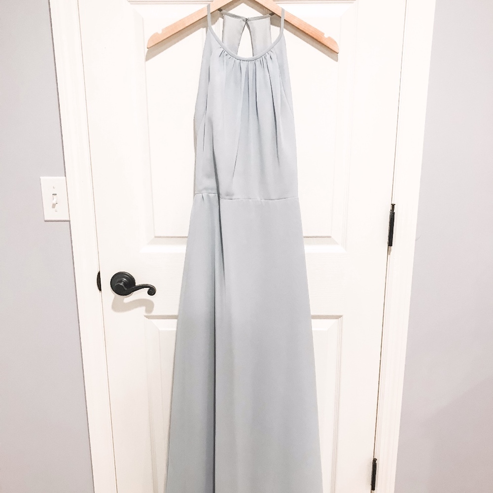 Light Blue Bridesmaid Dress